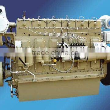 124kw-225kw small boat diesel engine with gear box price