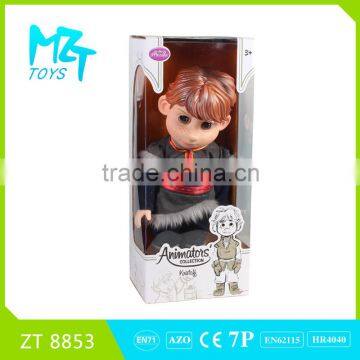 2015 New 16 inch vinyl kristoff baby doll