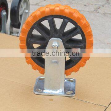 Chinese best industrial locking pvc heavy duty casters for carts