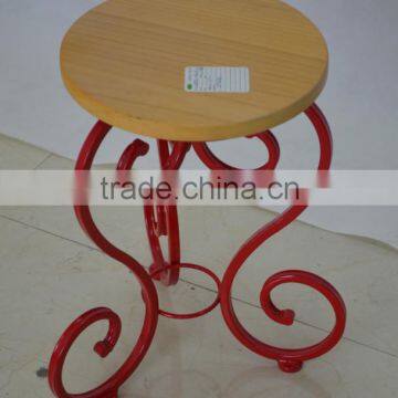 Hot selling wood iron chair wooden metal chair wrought iron chairs