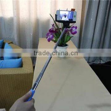 Factory Price Bluetooth Shutter Extendable Handheld Selfie Stick Monopod for Samsung IPhone 5S photo-3
