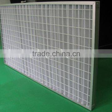 Metal Frame High Efficiency Pleated Panel Air Filter for Central Air-condition and Clean Room/industrial Air Filter photo-4