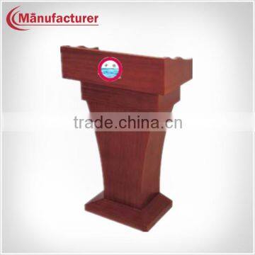 Hotel Wood Pulpit Lectern Stand/Consultation Dais/Church Podium Stand