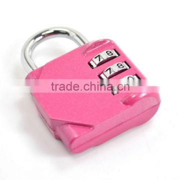 Trendy 3 Digital Combination Padlock/Lock Colorful Keyless Door Padlock Safe Lock