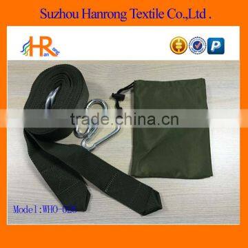 Solid widen heavy duty nylon hammock tent tree straps