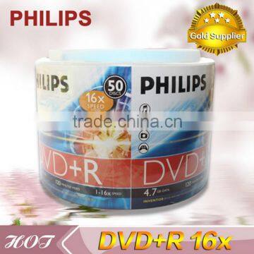 Philips dvd+r high capacity dvd verbatim 50packs dvd