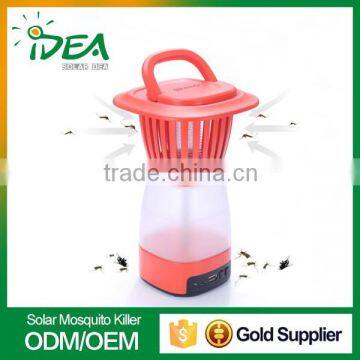 China supply with solar powered repeller rechargeable solar mosquito killer