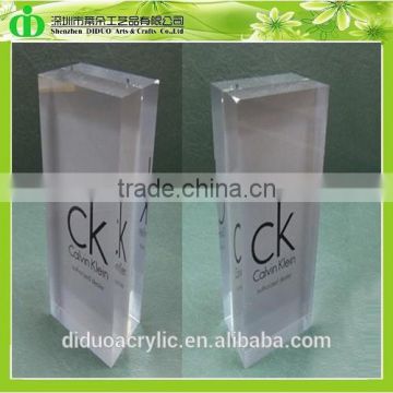 DDB-0150 Trade Assurance Lucite Logo Block