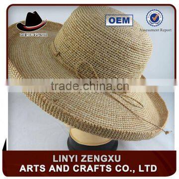 hot selling lady wide brim floppy summer hat