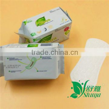 non woven fabric herbal panty liner with free sample