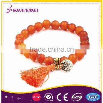 Production Assessment Supplier Stretch Semi Stone Popular Beaded Bracelets