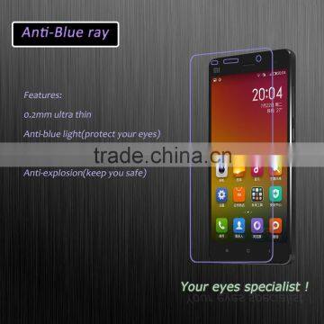 Free Sample anti blue light mobile phone screen protector for xiaomi4