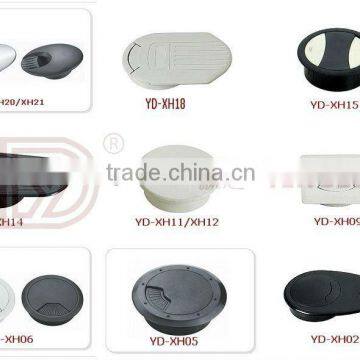 Alloy /plastic different shape wire box for computer desk/cable management from factory