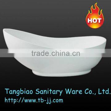 Customized acrylic Sollid Suface Freestanding Bathtub