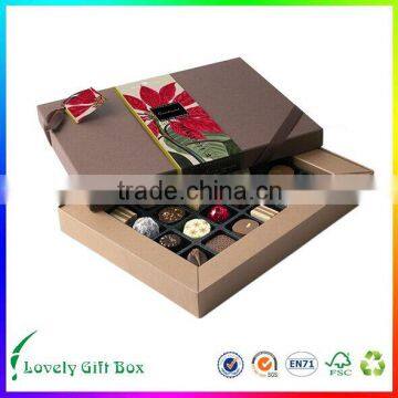 Decorative Gold Stamping Hot Handmade Paper Box for Gifts photo-6