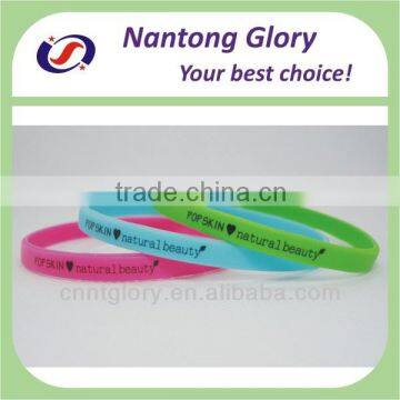 factory directly sell custom silicone wristbands no minimum