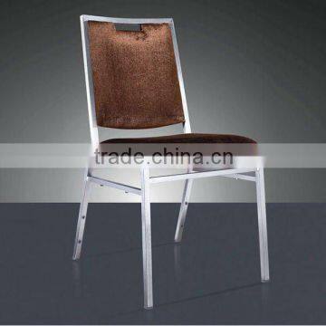 wholesale aluminium chair with fabric or leather cushion