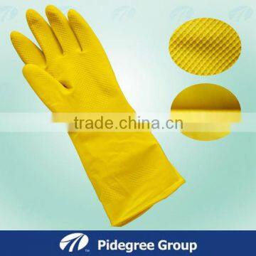 High Quality Flocklined Latex Household Gloves