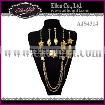 Fashion Jewelry Set Sweater Chain For Party Lady AJS4314