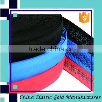 High quality polyester knitting non-slip elastic webbing