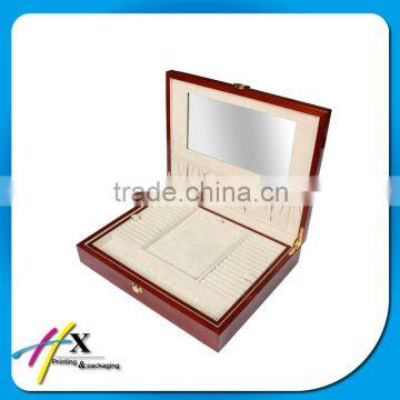 factory price jewelry box with full length mirrow wholesale