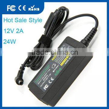 AC Adapter 24W 2A 12V DC Power Adapter For LED Strip Light