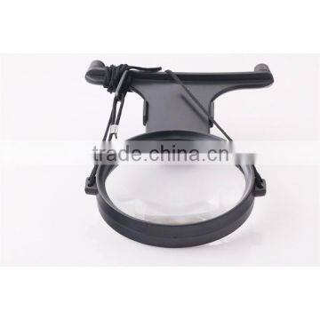 LED Lighted 2x Power Hand-Free Magnifier Helping Hand Magnifier photo-2