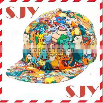 Wholesale custom design floral snapback hat paypal