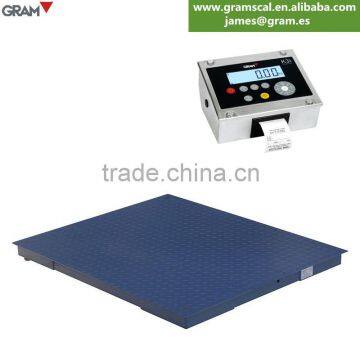 XTiger 1212-1.5 Painted Steel Structure Industrial Precise Floor Scale with K3iP indicator