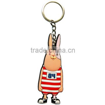 LOW MOQ Accept Paypal custom soft phthalate free pvc keychain