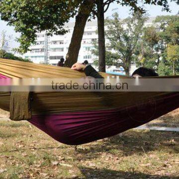 2 person polyester hammocks made in china with canop