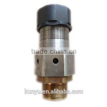 Male thread safety valve air signal