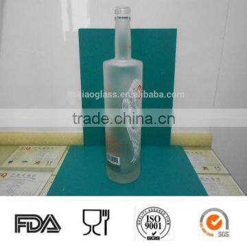 750ml spirit glass bottle