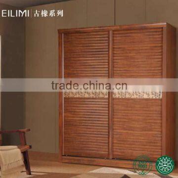 Acid and alkali resistant and offer design service 2 door wardrobe