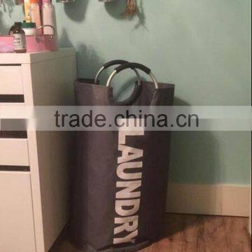 Large Foldable Durable Handle Clothes Storage Laundry Bag