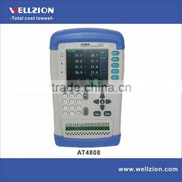 AT4808 handheld thermometer data logger,8 channels,temperature data loggers