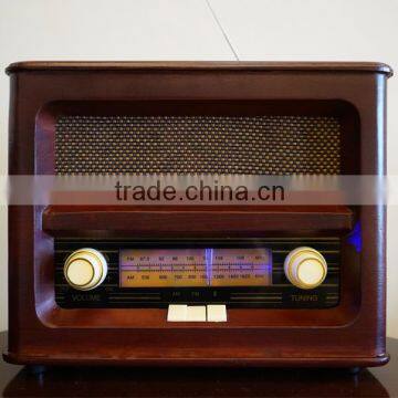 Vintage Bluetooth Wooden Radio