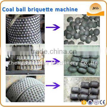 Pillow shape charcoal power briquettes press machine