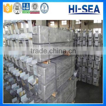 Common Aluminum Alloy Sacrificial Anode for Seawater Cooling System