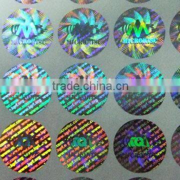 Reflective Sticker Printing 3d Self-adhesive Hologram photo-3