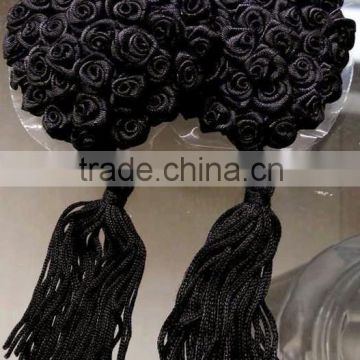 2014 rose nipple tassels/sexy ladies nipple cover /charming nipple cover