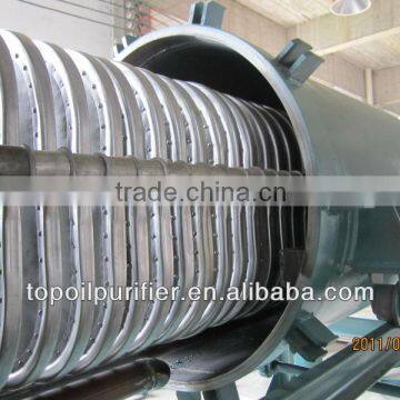 horizontal type stainless steel press filter is applied to separate solid and liquid