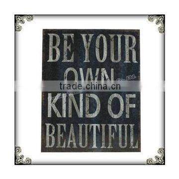 Best selling perfect black wall sign