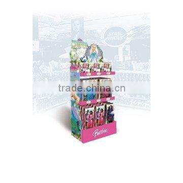 ladder paper floor display shelf for books