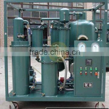 LV Vacuum lubrication oil regenerating plant