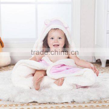 Shu Velveteen baby newborn blankets pink style