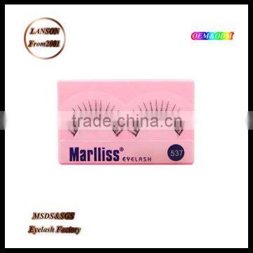 Eyelashes manufacturer diamond mink strip eyelashes, 537 blink own brand eyelashes