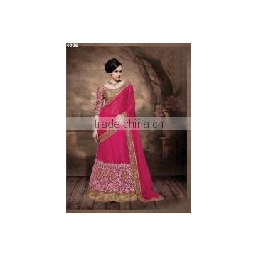 Girlish Magenta Georgette Designer Lehenga Choli/indian lehenga online shopping