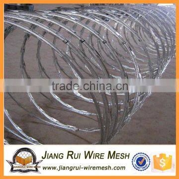 Professional factory supply low price concertina razor barbed wire