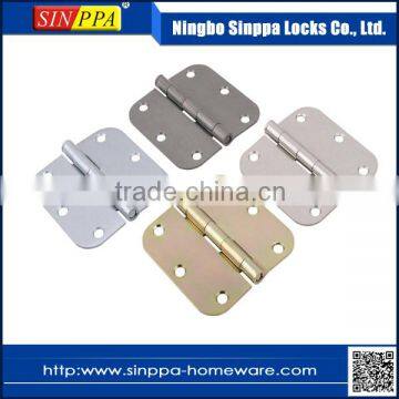 SPG-003AF Heavy Duty Flat Head Steel Cabinet Round Corner Furniture Door Hinge